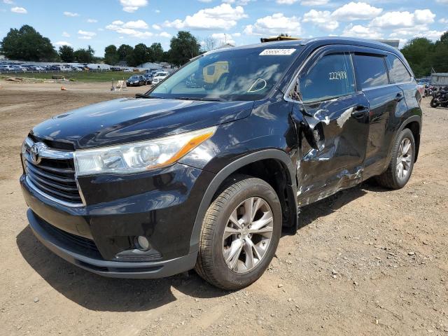 Photo 2 from auction – 2015 TOYOTA HIGHLANDER with VIN 5TDJKRFH1FS193202