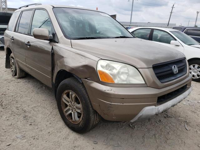 Photo 1 from auction – 2003 HONDA PILOT EXL with VIN 2HKYF185X3H603925