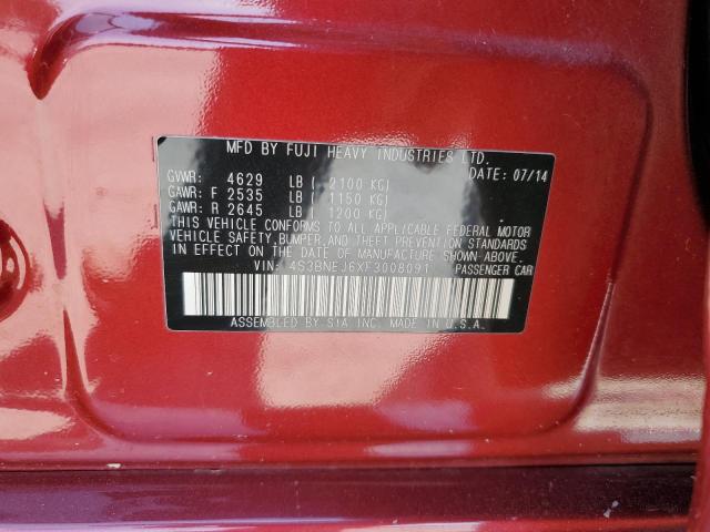 Photo 10 from auction – 2015 SUBARU LEGACY 3.6 with VIN 4S3BNEJ6XF3008091