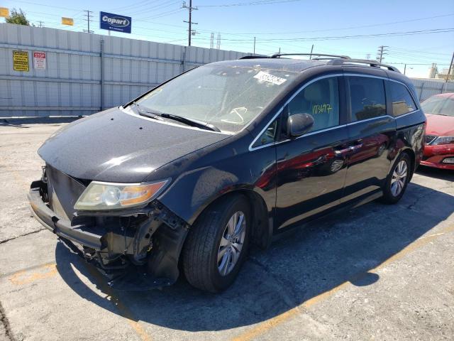 Photo 2 from auction – 2014 HONDA ODYSSEY EX with VIN 5FNRL5H60EB111256