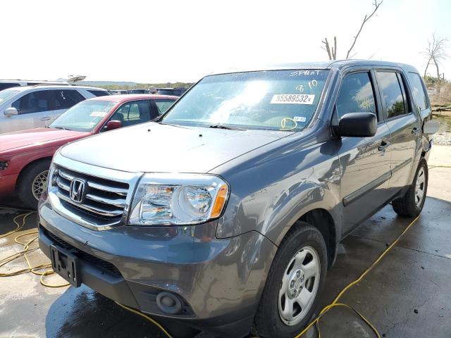 Photo 2 from auction – 2012 HONDA PILOT LX with VIN 5FNYF3H2XCB009819