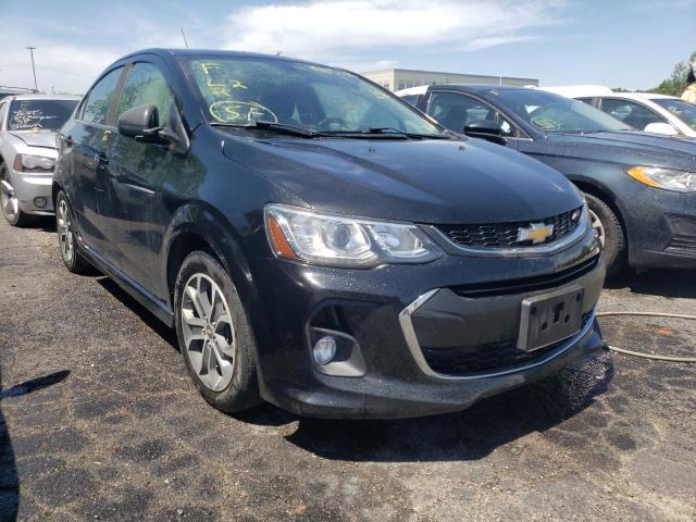 CHEVROLET SONIC LT 2017 with VIN 1G1JD5SH9H4156172 - Photo from auction