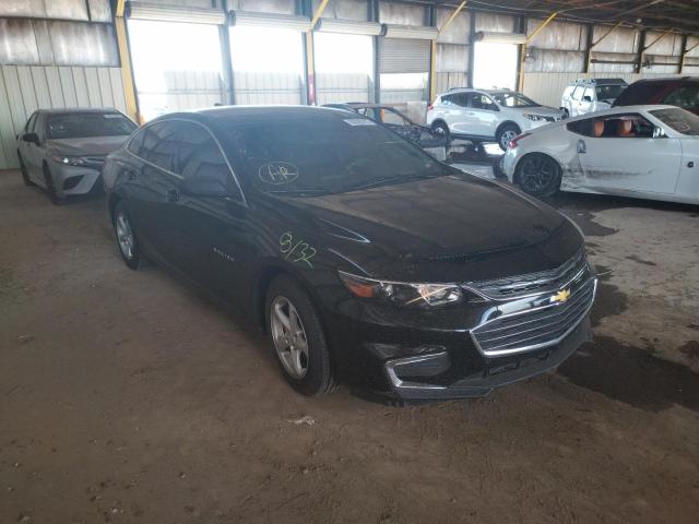 CHEVROLET MALIBU LS 2018 with VIN 1G1ZB5ST1JF284655 - Photo from auction
