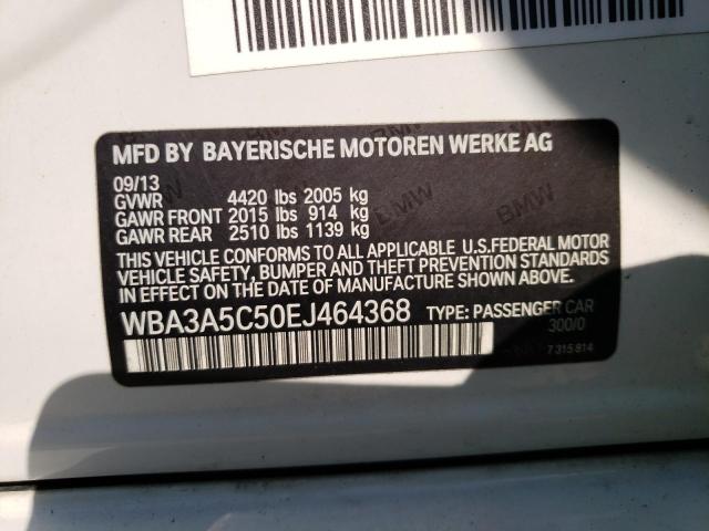Photo 10 from auction – 2014 BMW 328 I with VIN WBA3A5C50EJ464368