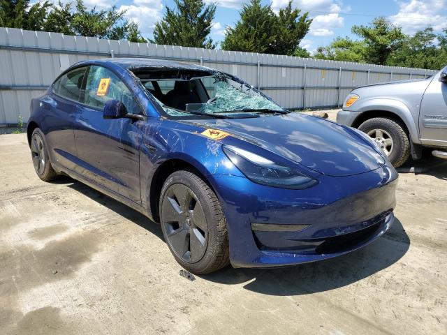 TESLA MODEL 3 2022 with VIN 5YJ3E1EB0NF159298 - Photo from auction