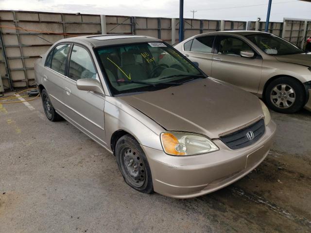 Photo 1 from auction – 2001 HONDA CIVIC EX with VIN 2HGES26741H543396