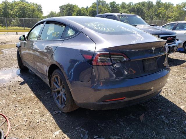 Photo 3 from auction – 2022 TESLA MODEL 3 with VIN 5YJ3E1EB3NF174846