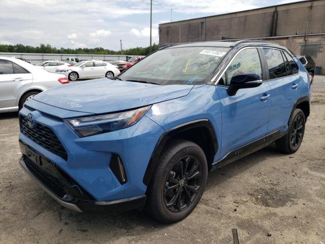 Photo 2 from auction – 2022 TOYOTA RAV4 XSE with VIN 2T3E6RFV1NW030168