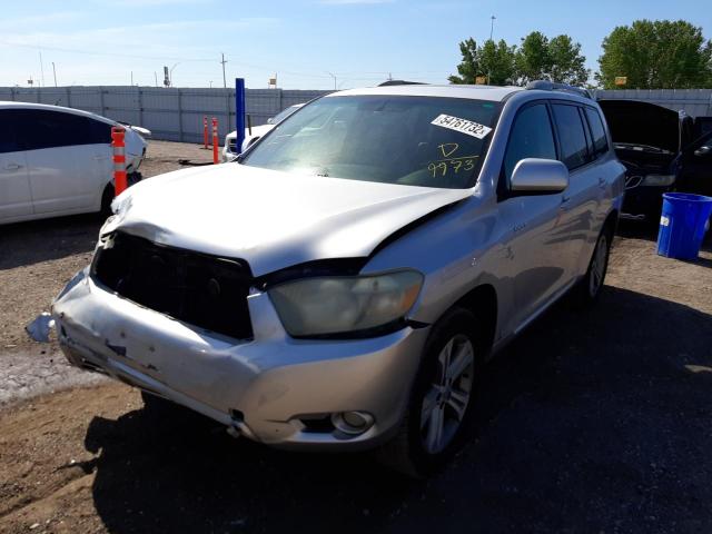 Photo 2 from auction – 2008 TOYOTA HIGHLANDER with VIN JTEES43A782099973