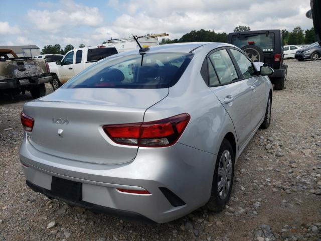 Photo 4 from auction – 2022 KIA RIO LX with VIN 3KPA24AD2NE476157