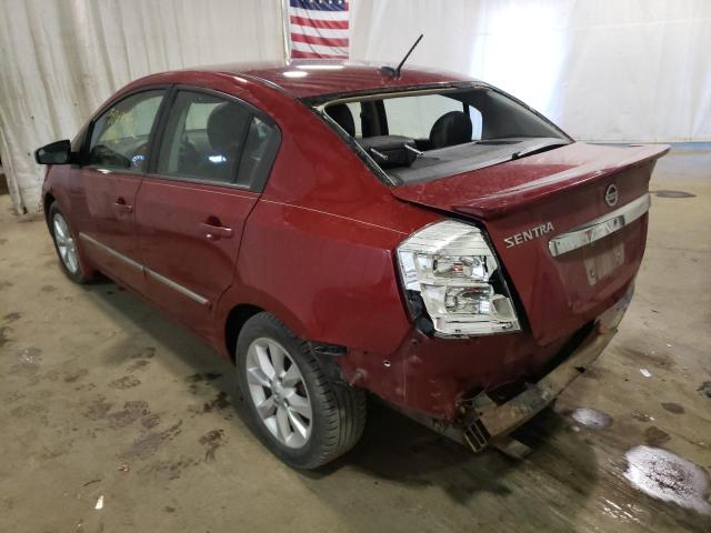 Photo 3 from auction – 2012 NISSAN SENTRA 2.0 with VIN 3N1AB6AP6CL780447