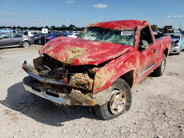 Photo 2 from auction – 2003 CHEVROLET C10 SILVER with VIN 1GCEK14T23Z198204