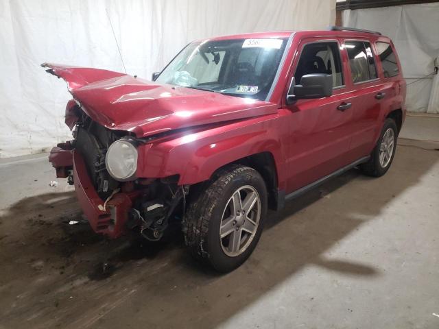 Photo 2 from auction – 2008 JEEP PATRIOT with VIN 1J8FF28WX8D525593