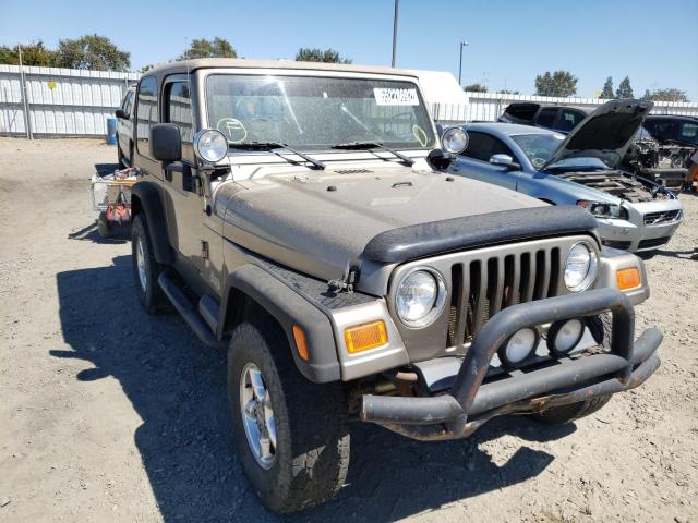 JEEP WRANGLER / 2003 с VIN 1J4FA49SX3P330141 - Фото с аукциона
