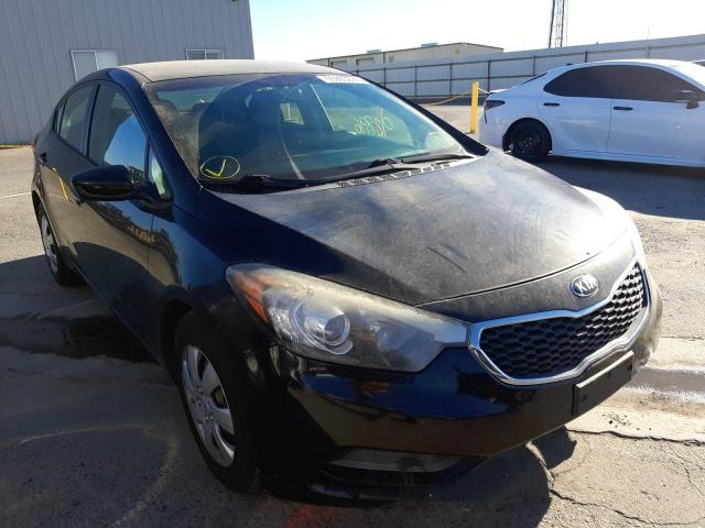 KIA FORTE LX 2014 with VIN KNAFK4A67E5227465 - Photo from auction