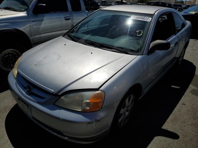 Photo 2 from auction – 2001 HONDA CIVIC HX with VIN 1HGEM22761L074802