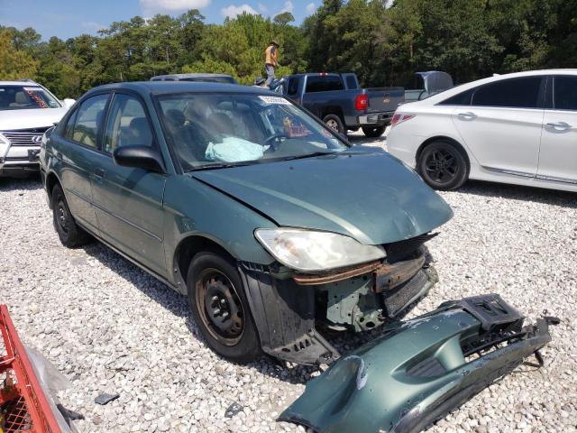Photo 1 from auction – 2004 HONDA CIVIC DX with VIN 2HGES16464H569907