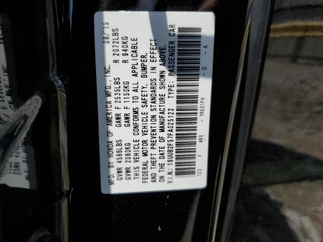 Photo 10 from auction – 2015 ACURA TLX TECH with VIN 19UUB2F57FA025122