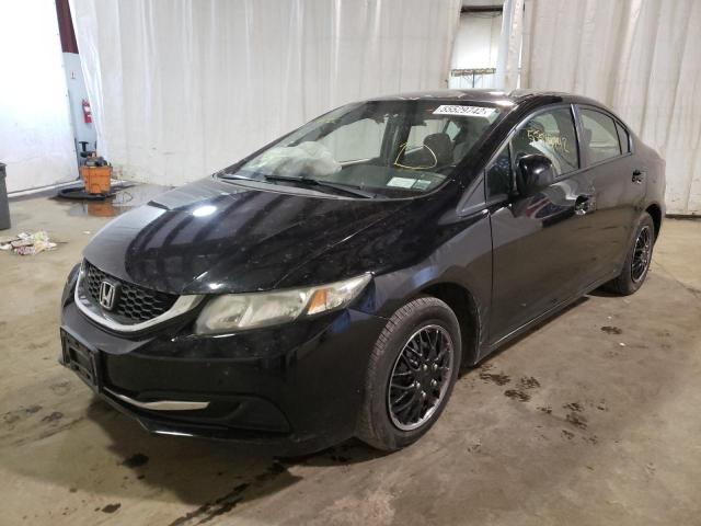 Photo 2 from auction – 2013 HONDA CIVIC LX with VIN 2HGFB2F57DH564413