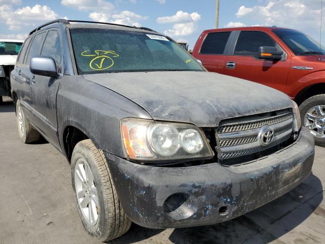 TOYOTA HIGHLANDER 2007 with VIN JTEDW21AX70021110 - Photo from auction