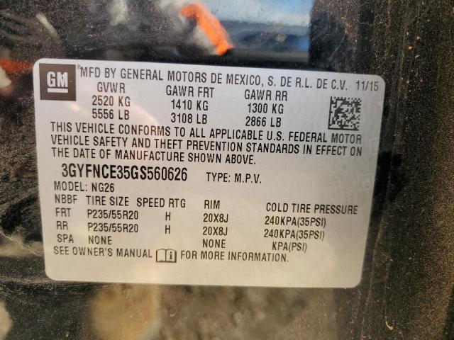 Photo 10 from auction – 2016 CADILLAC SRX PERFOR with VIN 3GYFNCE35GS560626
