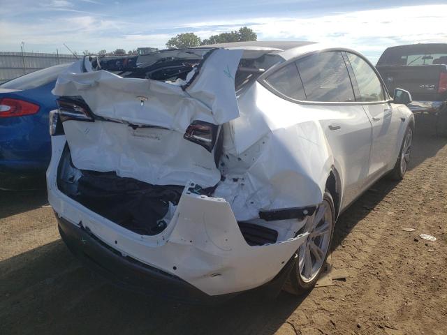 Photo 4 from auction – 2021 TESLA MODEL Y with VIN 5YJYGDEE5MF145472