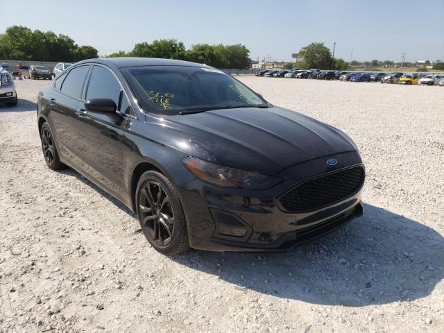FORD FUSION SE 2019 with VIN 3FA6P0HD0KR133119 - Photo from auction