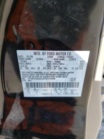 Photo 10 from auction – 2008 FORD ESCAPE XLS with VIN 1FMCU02Z08KE31558