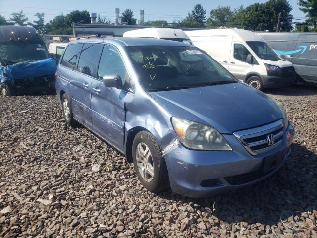 HONDA ODYSSEY EX 2005 with VIN 5FNRL38425B057705 - Photo from auction
