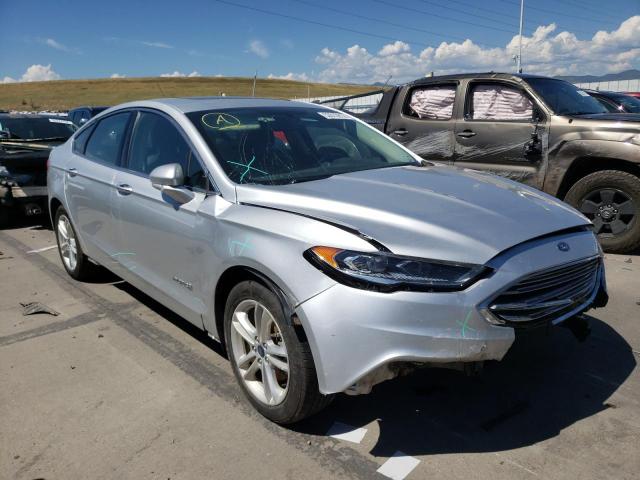 FORD FUSION SE 2018 with VIN 3FA6P0LU6JR218276 - Photo from auction