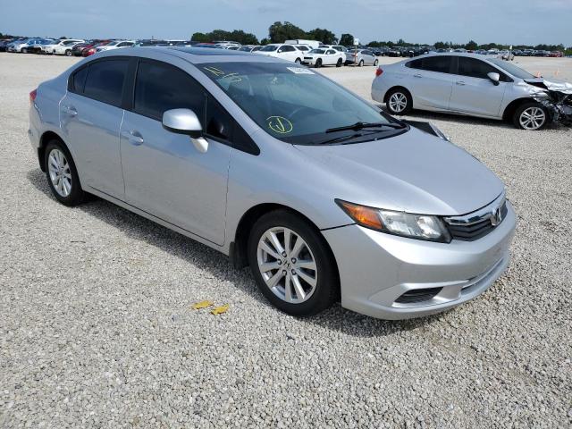 HONDA CIVIC EXL 2012 with VIN 19XFB2F95CE007186 - Photo from auction