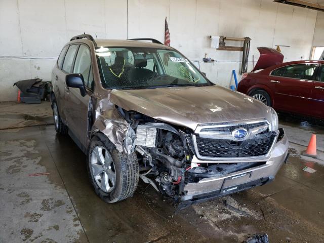 SUBARU FORESTER 2 2015 with VIN JF2SJABC9FH538615 - Photo from auction