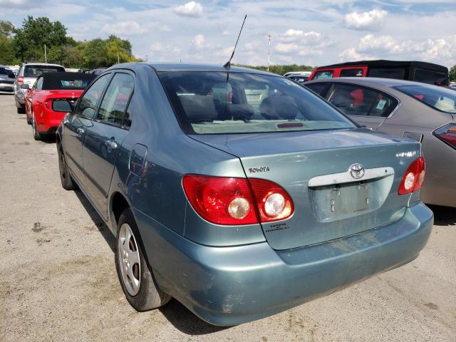 Photo 3 from auction – 2005 TOYOTA COROLLA CE with VIN 2T1BR32E85C374555