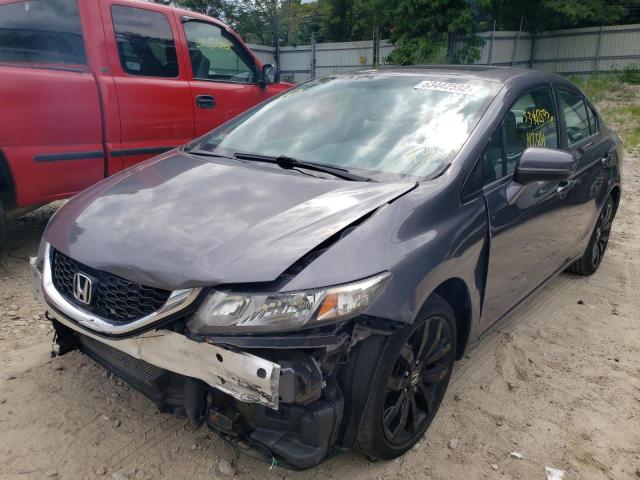 Photo 2 from auction – 2014 HONDA CIVIC EXL with VIN 2HGFB2F92EH528603