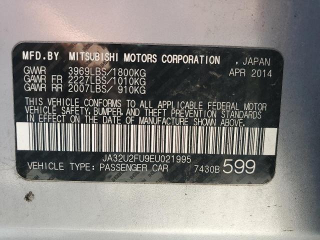 Photo 10 from auction – 2014 MITSUBISHI LANCER ES/ with VIN JA32U2FU9EU021995