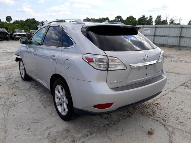 Photo 3 from auction – 2010 LEXUS RX 350 with VIN 2T2BK1BA7AC049553