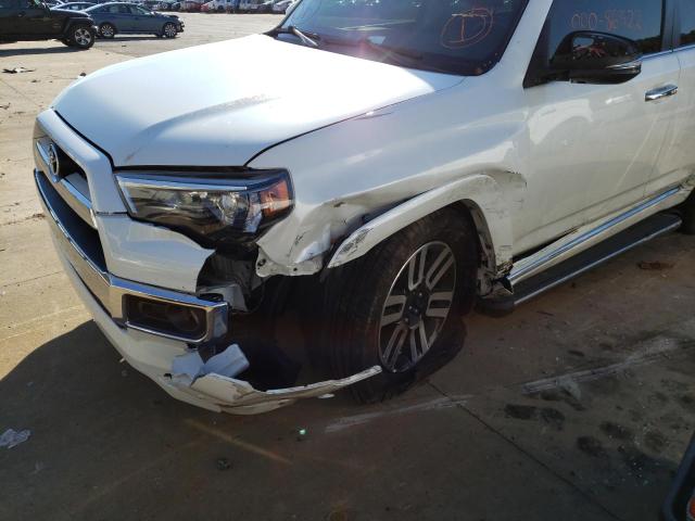Photo 9 from auction – 2016 TOYOTA 4RUNNER SR with VIN JTEBU5JR4G5311348