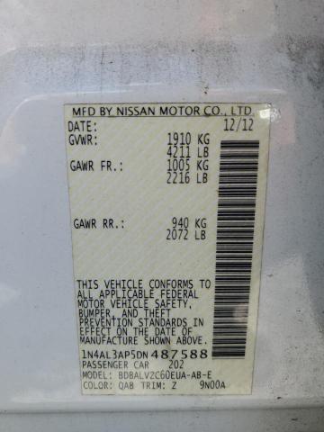 Photo 10 from auction – 2013 NISSAN ALTIMA 2.5 with VIN 1N4AL3AP5DN487588