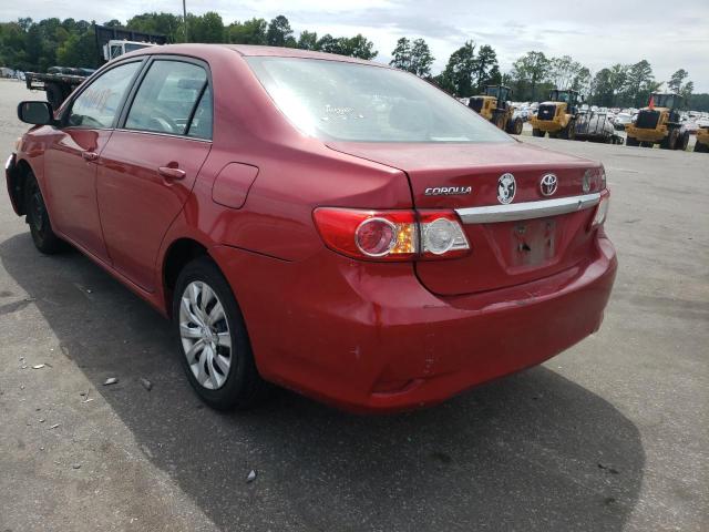 Photo 3 from auction – 2013 TOYOTA COROLLA BA with VIN 5YFBU4EE3DP189456