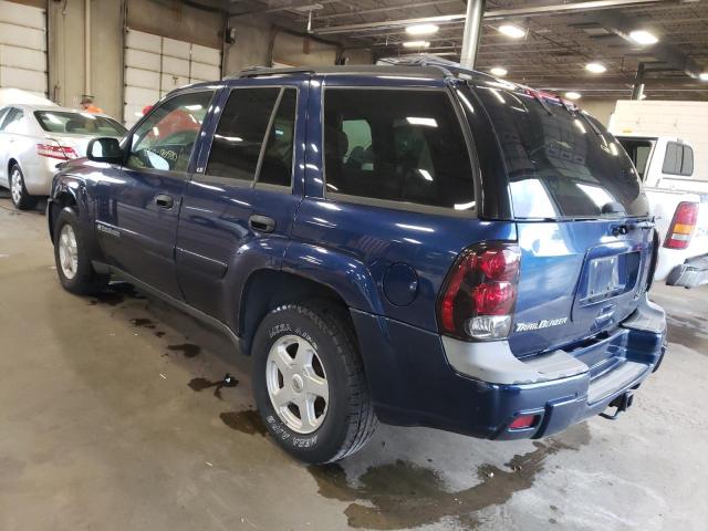Photo 3 from auction – 2002 CHEVROLET TRAILBLAZE with VIN 1GNDT13S322475345