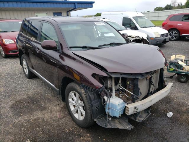 TOYOTA HIGHLANDER 2013 with VIN 5TDZA3EH6DS041157 - Photo from auction