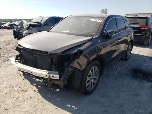 Photo 2 from auction – 2015 ACURA MDX TECHNO with VIN 5FRYD4H44FB032576