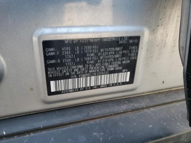 Снимка 10 от търг – 2014 SUBARU OUTBACK 2. с VIN 4S4BRBCCXE3209232