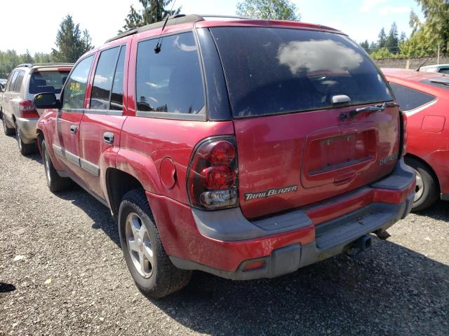 Photo 3 from auction – 2002 CHEVROLET TRAILBLAZE with VIN 1GNDT13S022216571