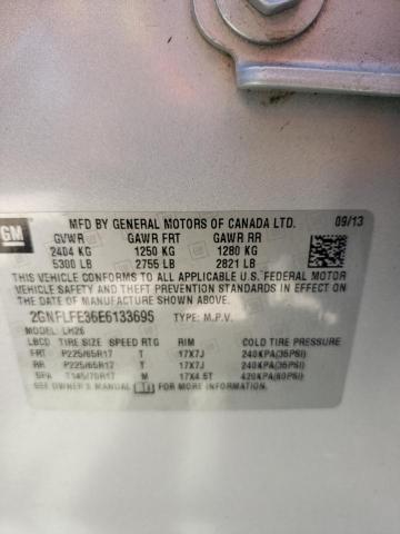 Photo 10 from auction – 2014 CHEVROLET EQUINOX LT with VIN 2GNFLFE36E6133696