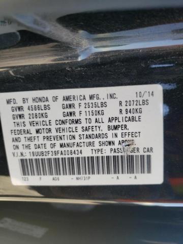 Photo 10 from auction – 2015 ACURA TLX with VIN 19UUB2F39FA008434