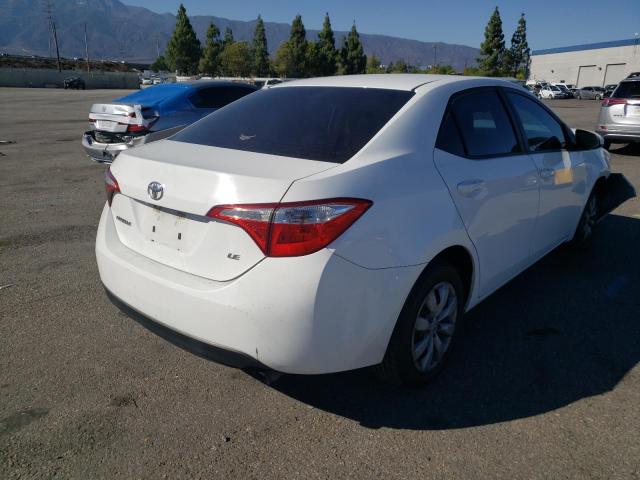Photo 4 from auction – 2014 TOYOTA COROLLA L with VIN 5YFBURHE1EP160144