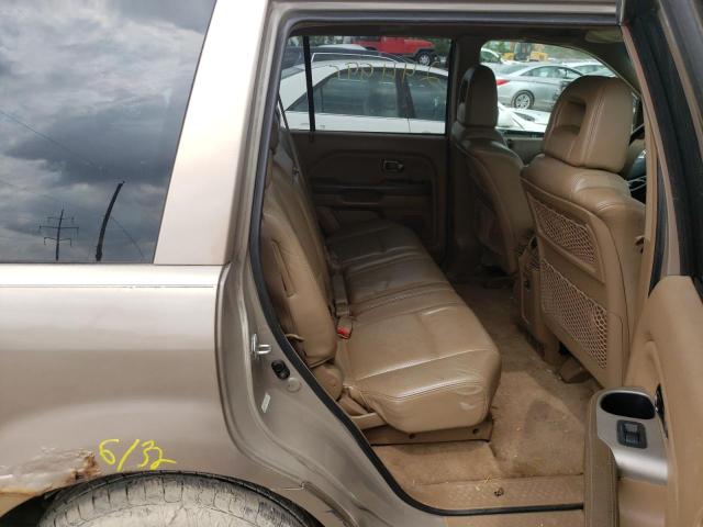 Photo 6 from auction – 2003 HONDA PILOT EXL with VIN 2HKYF185X3H603925