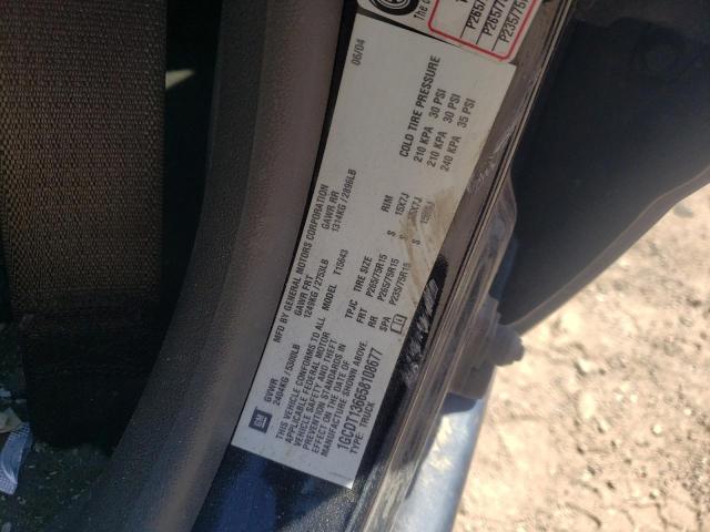 Photo 10 from auction – 2005 CHEVROLET COLORADO with VIN 1GCDT136658108677