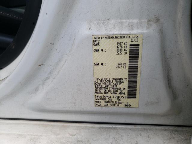 Photo 10 from auction – 2016 NISSAN ALTIMA 2.5 with VIN 1N4AL3AP4GC124053